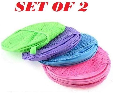 Fashion Hub Multipurpose Square Shape Foldable Open Laundry Bag Basket With Carry Handle Bag