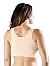 Extra Soft Organic Cotton Wireless Nursing & Maternity Sleep Bra (Nude, Medium-Busty)