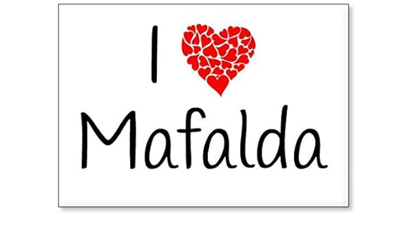 Mundus Souvenirs - Amo Mafalda, Imán para Nevera (diseño 2 ...