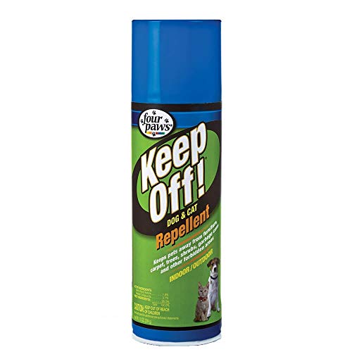 Four Paws Keep Off! Dog and Cat Repellent Outdoors & Indoors Spray