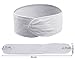 SINLAND Spa Headband for Women Ultra Soft Adjustable Makeup Hair Band with Magic Tape, Stretch Head Wrap for Bath, Shower, Facial Mask, Yoga