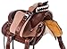 AceRugs Kids Size 12″ 13″ Roping Ranch Youth Western Leather Horse Saddle Pleasure Trail Barrel TACK Headstall REINS Breastplate (Medium Oil, 12)thumb 3