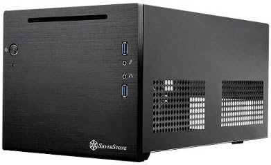Silverstone Sugo Series CS-SG08-LITE No Power Supply Mini-ITX Desktop Case (Black)