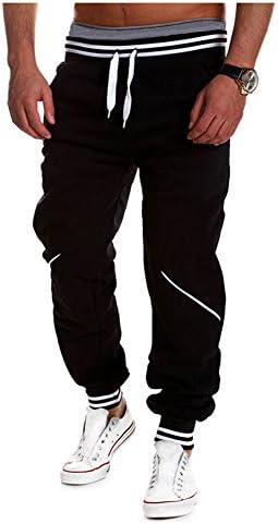 UBBC Men's Sport Pants,Men's Casual Adjustable Jogger Trousers & Sweatpants