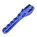 SYKRSS An Fitting Wrench 3AN-16AN Adjustable Wrench Aluminum Lightweight Spanner Tools for An Hose Fitting Adapter End Blue