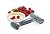 Norpro Pastry Making 3 Piece Tool Kit - Marble Roller, Silicone Mat, Pastry Brush