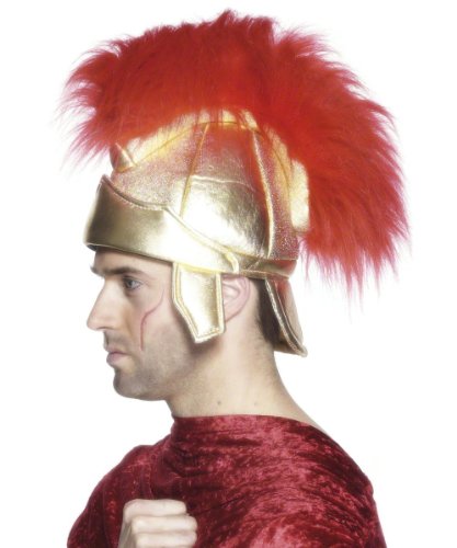 Smiffy's Men's Roman Soldiers Helmet with Plume