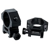 UTG 1"/2PCs Low Profile Picatinny/Weaver Rings, Compact