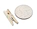 Juvale 200pcs Mini Natural Wooden Clothespins Pegs Clips for Photo Paper, Wedding and Home Decoration, DIY Crafts and Party - 1 inch