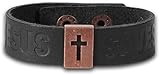 Copper Slot Cross - Mens Christian Bracelet