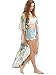 SweatyRocks Women's Summer Maxi Kimono Cardigan Long Beach Cover Up Dress One Size
