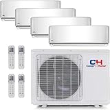 Quad 4 Zone Mini Split Ductless Air Conditioner