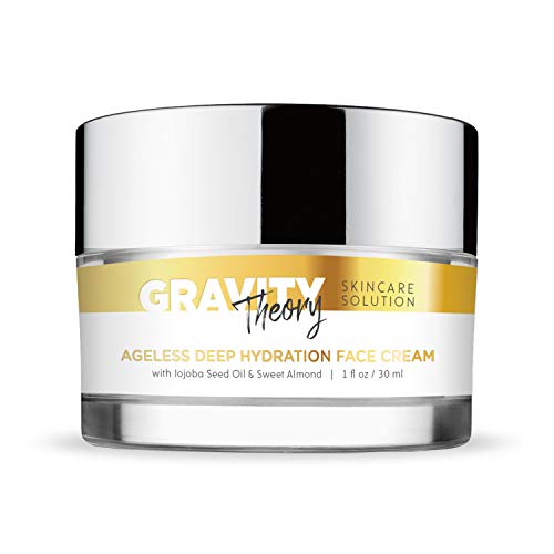 Gravity Theory Skincare Solution – Ageless Deep Hydration Face Cream With Jojoba Seed Oil & Sweet Almond – Natural Anti Aging Moisturizer…