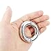 Ball Stretcher, Male Stainless Steel Ball Stretcher Testicle Stretching Ring Metal Device Toys with Color Box Package (45MM-8.96OZ)