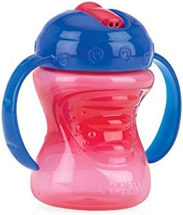 Nuby Free Flow in Hard Spout Feeding Cup, Sipper Cup for