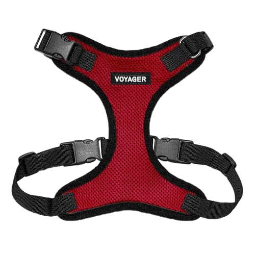 Voyager Step-in Pet Harness - All Weather Mesh, Adjustable Step in Harness for…
