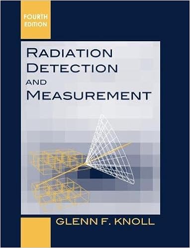 Amazon Radiation Detection And Measurement Knoll Glenn F Nuclear Physics