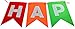 It's Party Time: Happy Birthday Banner - Perfect Birthday Decorations for All Ages with Set of 8 Tissue Paper Honeycomb Balls