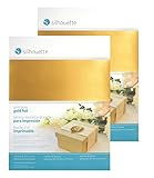 Silhouette Printable Gold Foil - 2 Pack