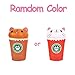Slow Rising Jumbo SQUISHIES SET PACK of 7 - Cat Bear Donuts, Frappuccino, Popcorn， Ice Cream X2 & Donuts X2, Kawaii Squishy Toys or Stress Relief Toys PLUS BONUS Sticker Come With the Squishy for Gift