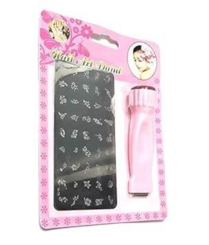 Fameza Nail Art Stamping Kit with Image Plate for Women