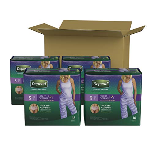 1 Depend+Incontinence+Underwear+Disposable+Overnight