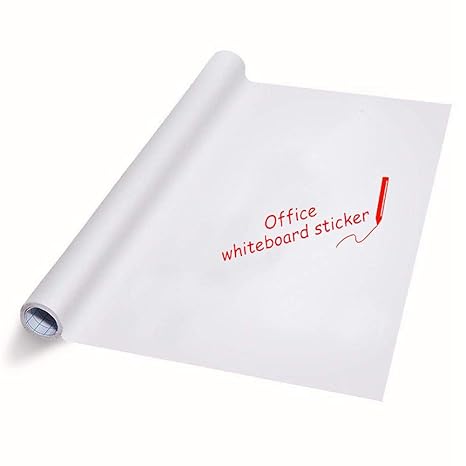 Papel Adhesivo De Pizarra Para Pared 43 X 200 Cm Escuela Y Oficina