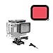 Makit Waterproof Housing 45M Underwater Dive Case Cover For GoPro Hero 6/5 GoPro HERO (2018) (With Red Filter As A Gift)