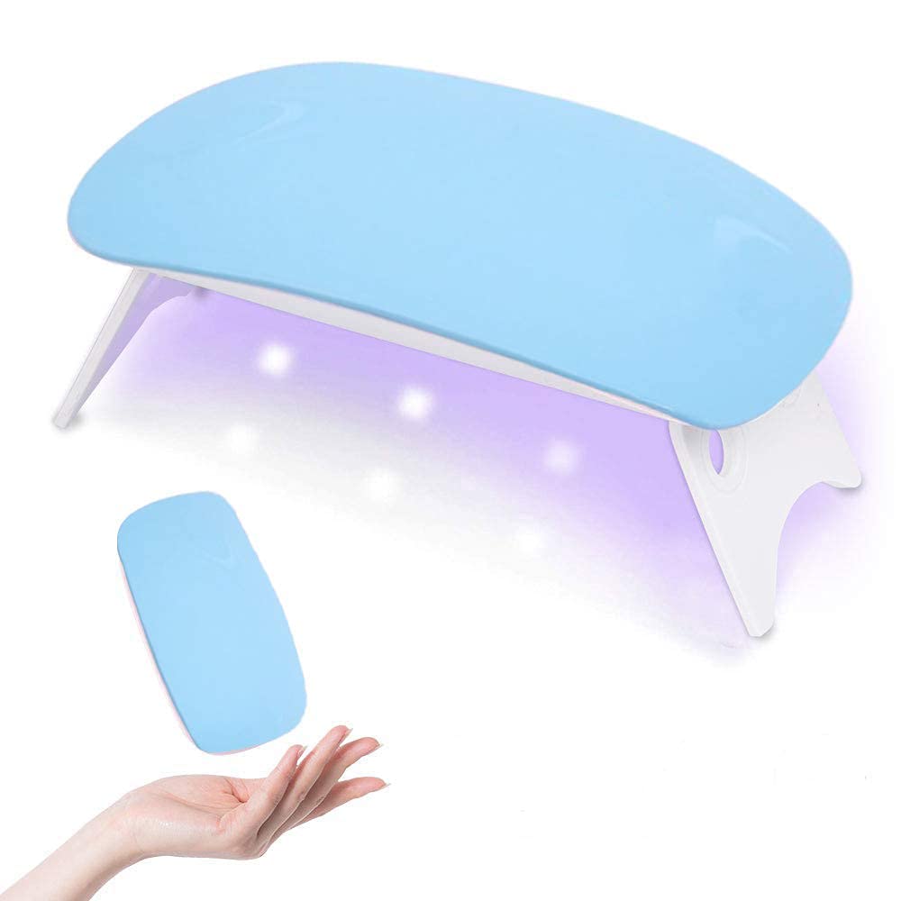 Mini UV LED Nail Lamp, Nail Dryer, Portable Nail Desk 12W USB Led UV Light Nail Dryers For Gel And Regular Polish For Feet And Hands