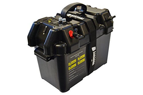 Newport-Vessels-Trolling-Motor-Smart-Battery-Box-Power-Center-Black