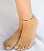 Om anklet, dainty black cord anklet with silver Om charm, ankle bracelet, gift for her, minimalist jewelry, beach, yoga, hindu, summer