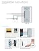 LIVOLO Light Switch,Tempered Glass Panel Touch Light Switch 2 Gang 1 Way with Indicator Light, US Standard Modern Wall Touch Switch,Single Pole Switches，Suitable for 1 Gang Wall Box,C502-11