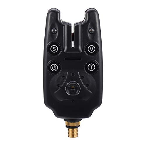 Abaodam Elektronischer Licht-Angel-Bissanzeiger, Glocke, Angelzubehör