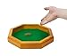 12-inch Felt-Lined Wooden Dice Trays by Wiz Dice (Octagon)