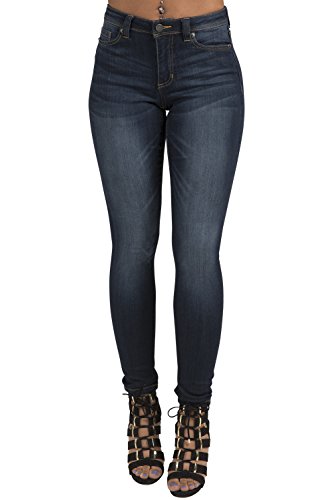 Poetic Justice Tall Women's Curvy Fit Blue Medium Kuwait Ubuy