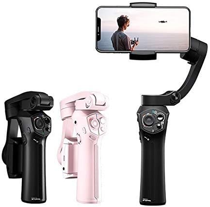 Amazon Co Jp Snoppa Atom 世界最小クラスのスマホ用ジンバル 3軸ジンバル ナイトブラック 日本語説明書 冊子タイプ 付 家電 カメラ