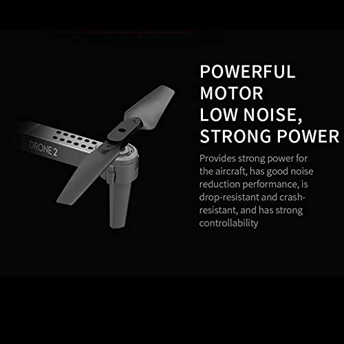 H702 Mini Drohne mit HD 4K Pixel Dual-Kamera, Bürstenlosen, 4-Achsen Faltbare Drohne, GPS WiFi FPV RC Quadcopter, Lange… – Bild 6
