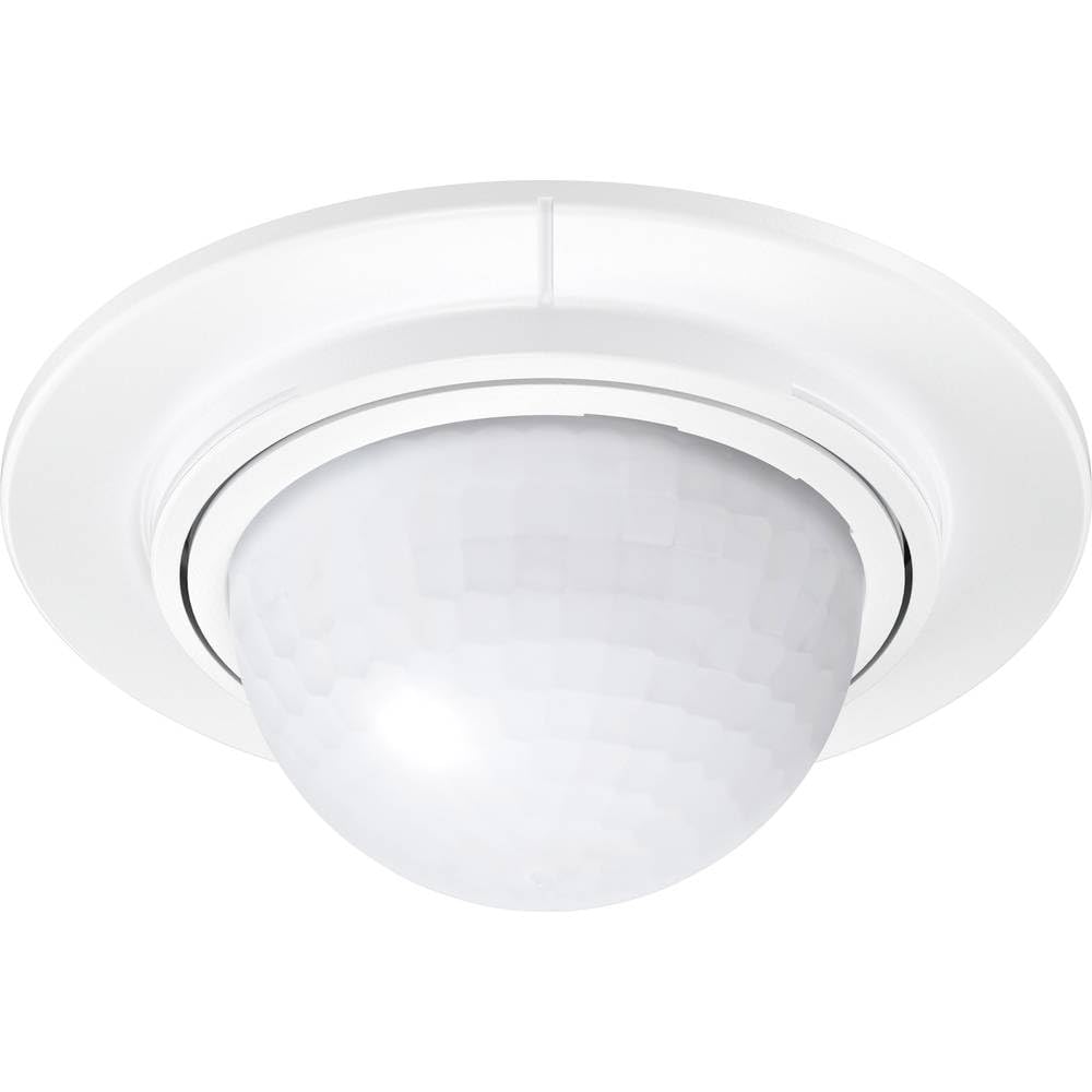 Steinel Flush-Mounted Motion Detector IS 360-1 White, Maximum 1000 W Switching Capacity, 360° Sensor, Maximum 4 m Range, LED Suitable