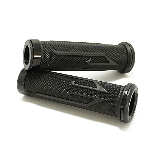 Manubri Bici Contrappesi Manubrio Moto Manopole Per Moto In Alluminio E Gomma - Universali Per Manubri Da 7/8" | Antiscivolo E Confortevoli Moto Cross Gomma Bici 26