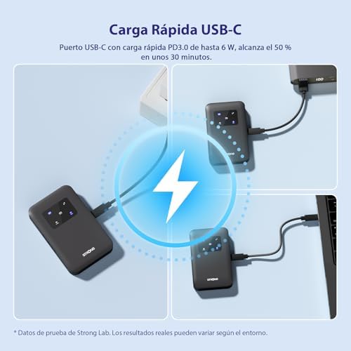 4G+ AIRSPOT 510 Router WiFi 4G+ Portátil con SIM, CAT6 300 Mbps