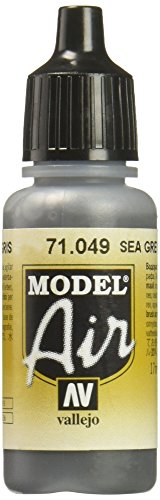 Vallejo Medium Sea Grey Paint, 17ml