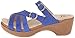 Dansko Women's Shelby Cobalt Full Grain Wedge Sandal