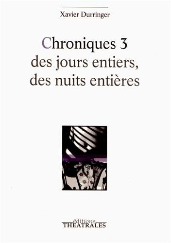 Des  jours entiers, des nuits entières