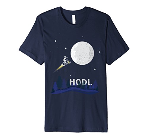 Mens premium bitcoin litecoin crypto t-shirt hodl! larg…