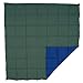 Lavish Home Reversible Down Alternative Comforter, Twin, Dark Green/Dark Blue