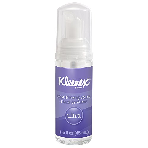 Kleenex Ultra Moisturizing Foam Hand Sanitizer (34604), Clear, 1.5 oz. Pump Bottles, 24 Bottles / Case - Thumbnail 6