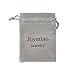 JOYMIAO 316L 8 Pads Essential Oil Diffuser Dog paw prints Stainless Steel Necklace with Magnetic Locket Pendant