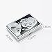LINGAN Cigarettes Case Box with Lighter Metal Full Pack 20 Regular Cigarettes USB Lighter Portable Rechargeable Flameless Windproof Electric Cigarette Lighter (1)