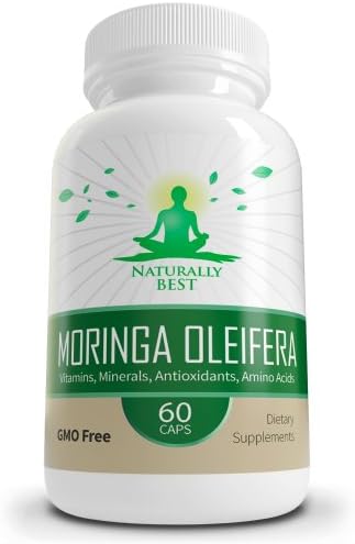 #1 Moringa Oleifera Capsules - Special Discount - Dr Recommended - Highest Quality - No Additives, No Fillers, No Pesticides Just Pure Moringa - Highest Mg Per Serving on Amazon - Grown in the Most Fertile Soil of India - Made in the USA - GMO Free - Gluten Free - Certificate of Analysis with Every Order - Natural Energy Enhancer with Great Reviews