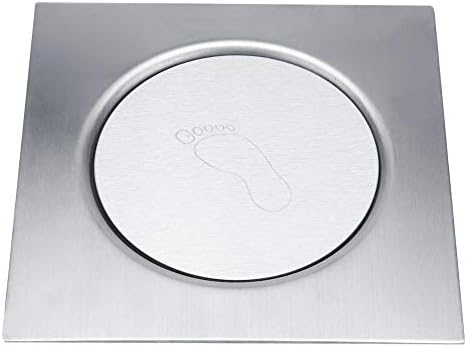 Stainless Steel Pedal Bounce Type Floor Drain Shower Waste Grate